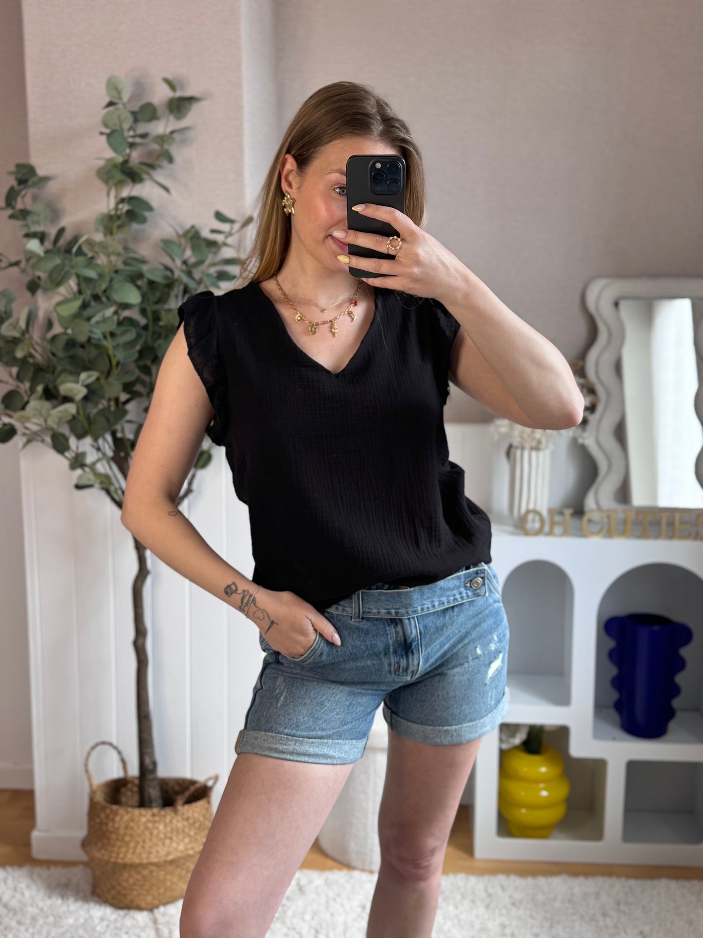Top Albane - Noir