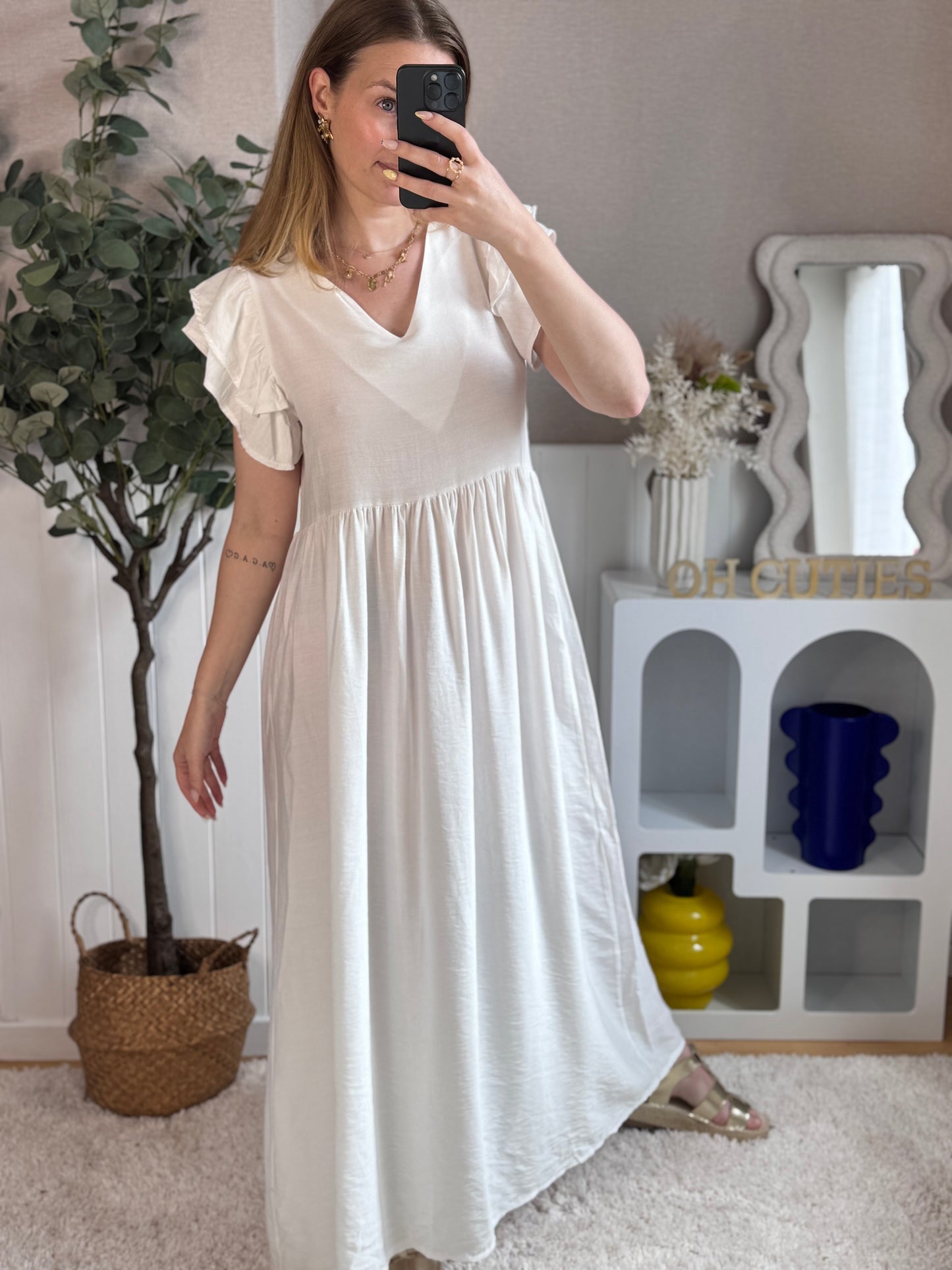Robe Dakota - Blanc