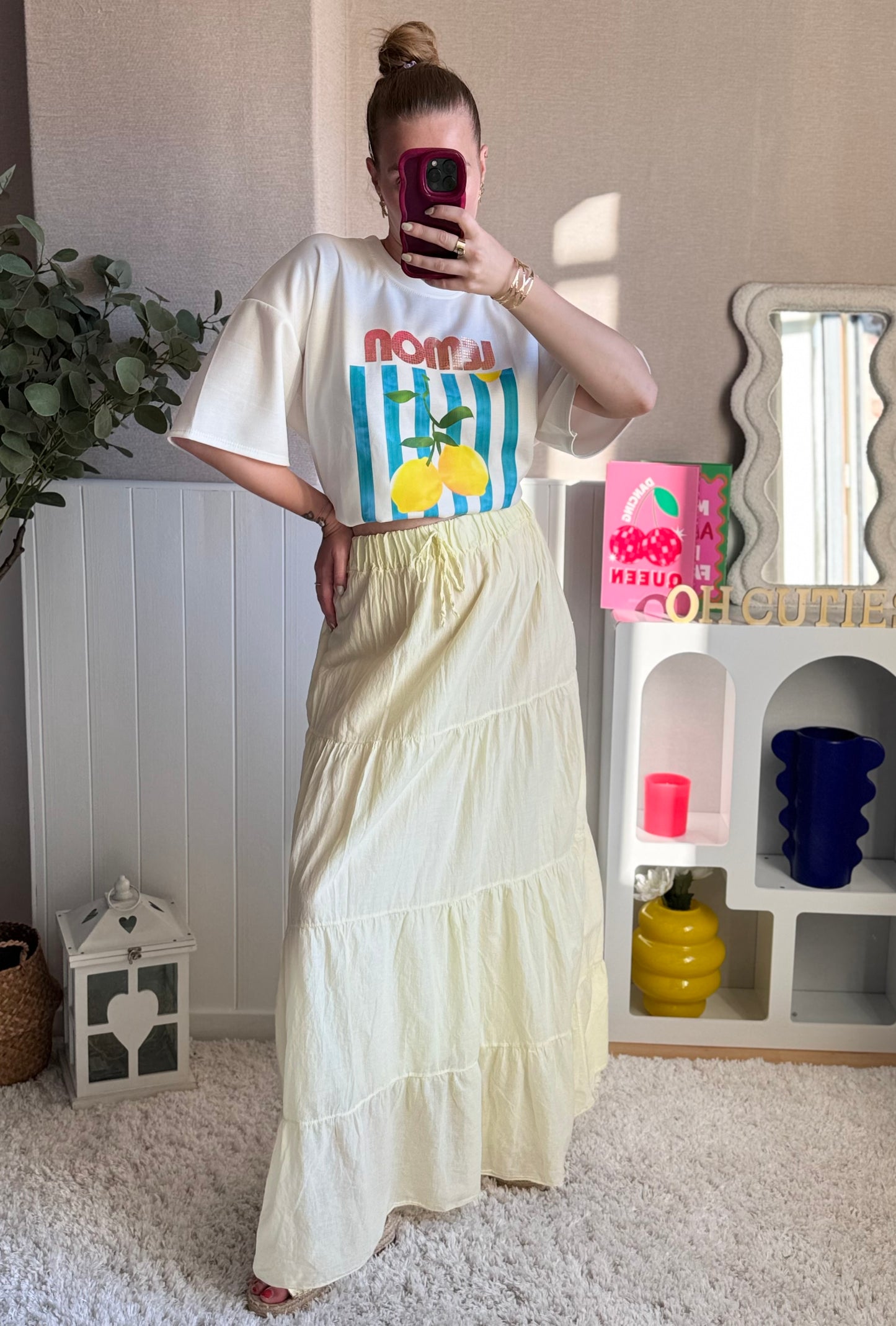 Jupe Capri - Jaune