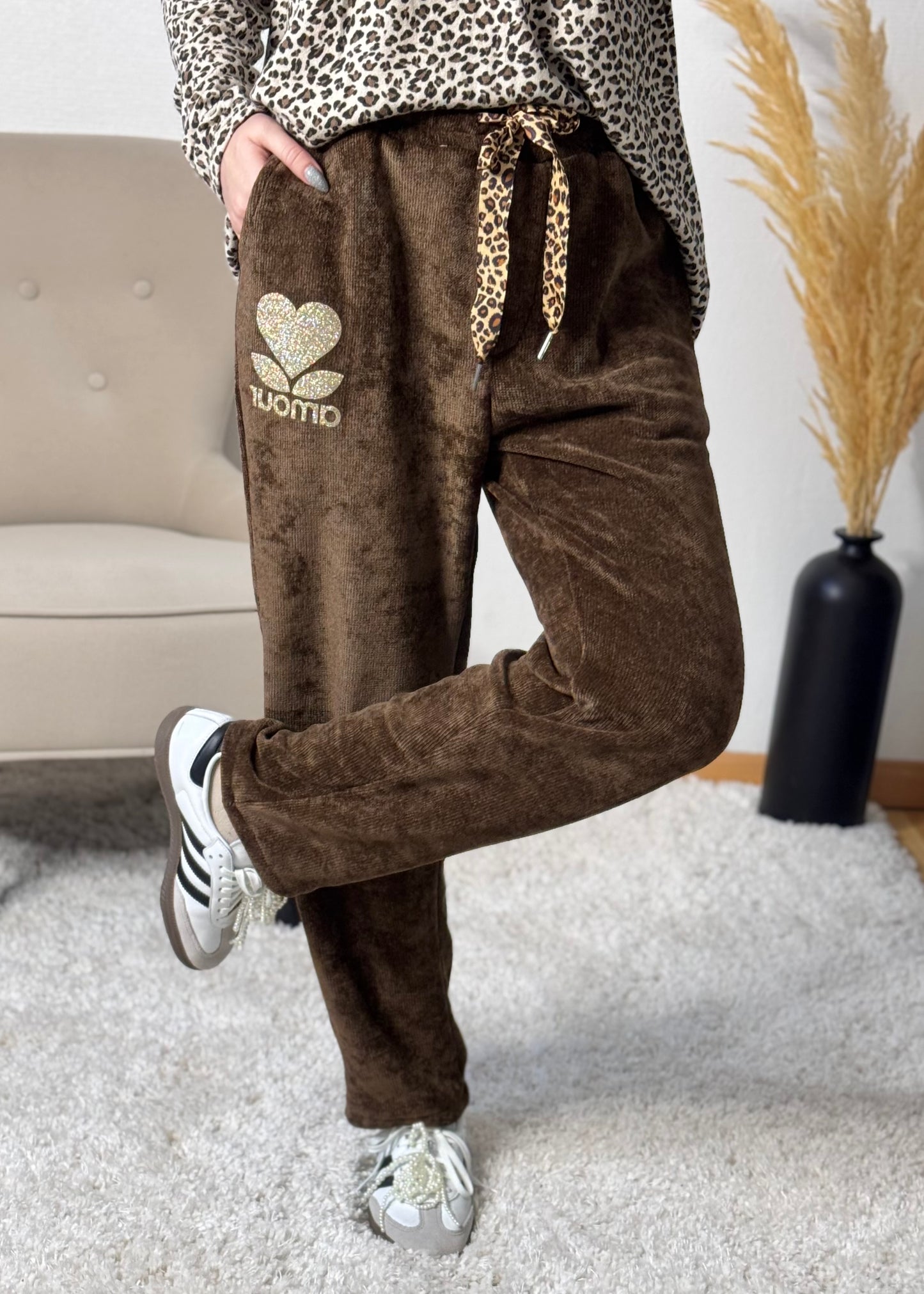 Pantalon Amour - Marron