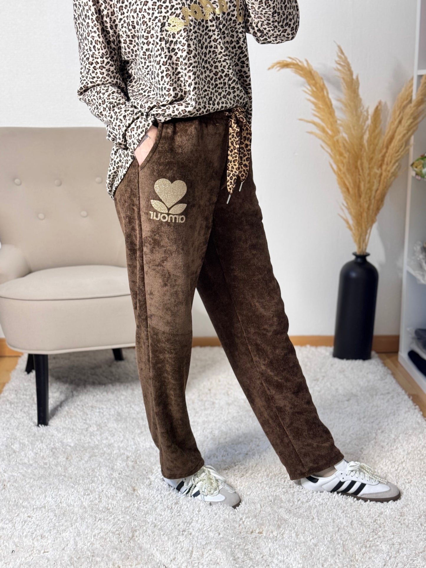 Pantalon Amour - Marron