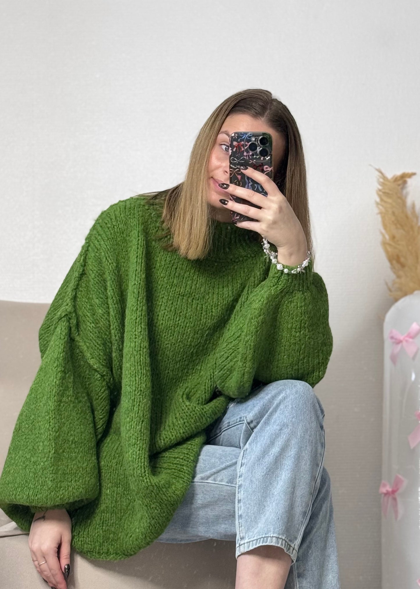 Pull Michèle - Vert Olive
