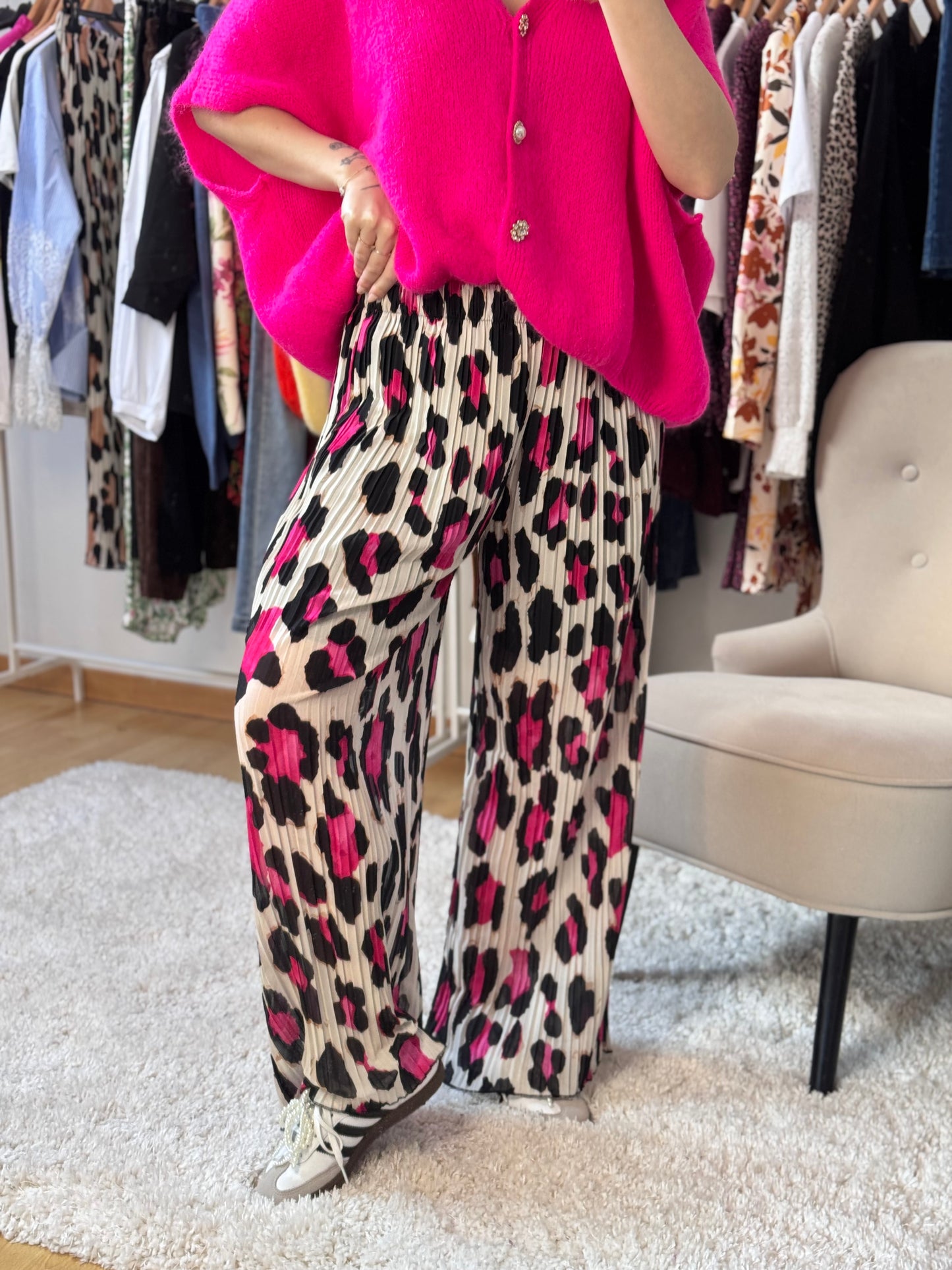 Pantalon Alma - Fuchsia