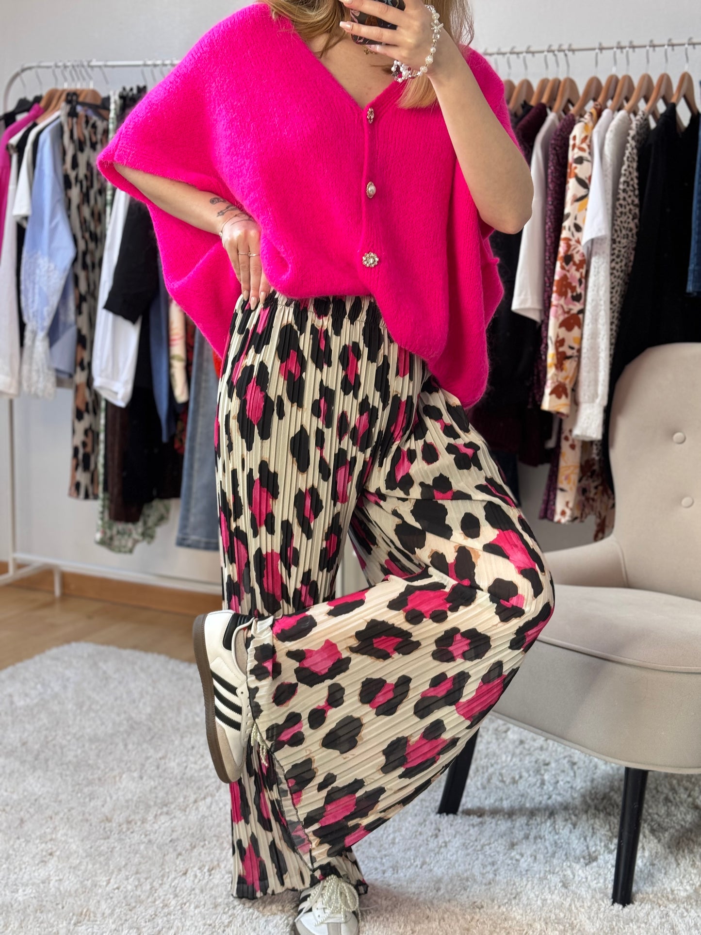 Pantalon Alma - Fuchsia