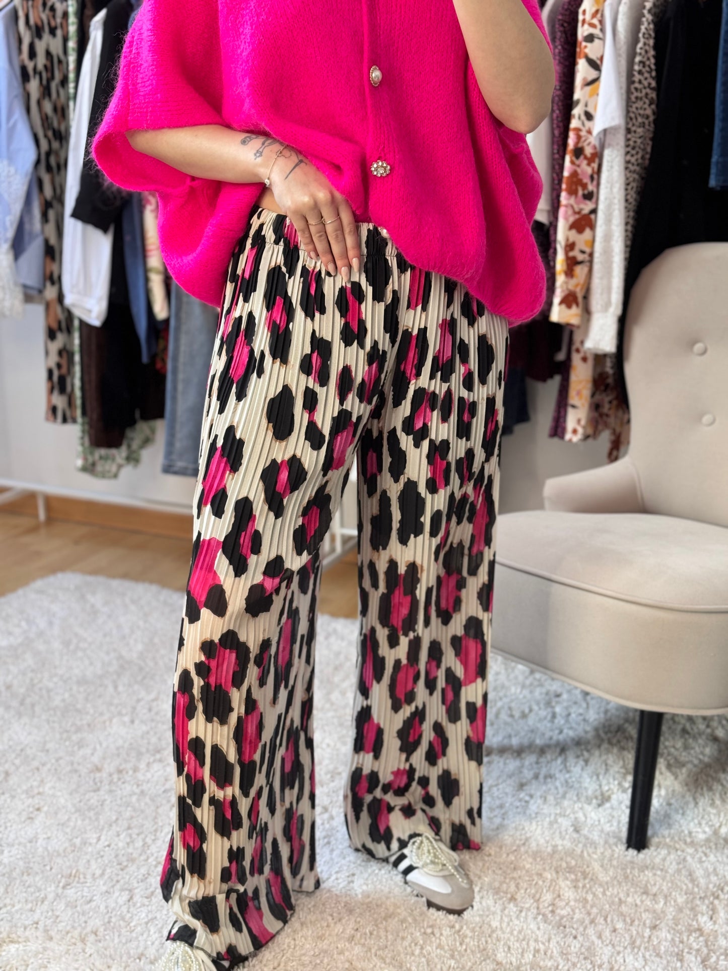 Pantalon Alma - Fuchsia