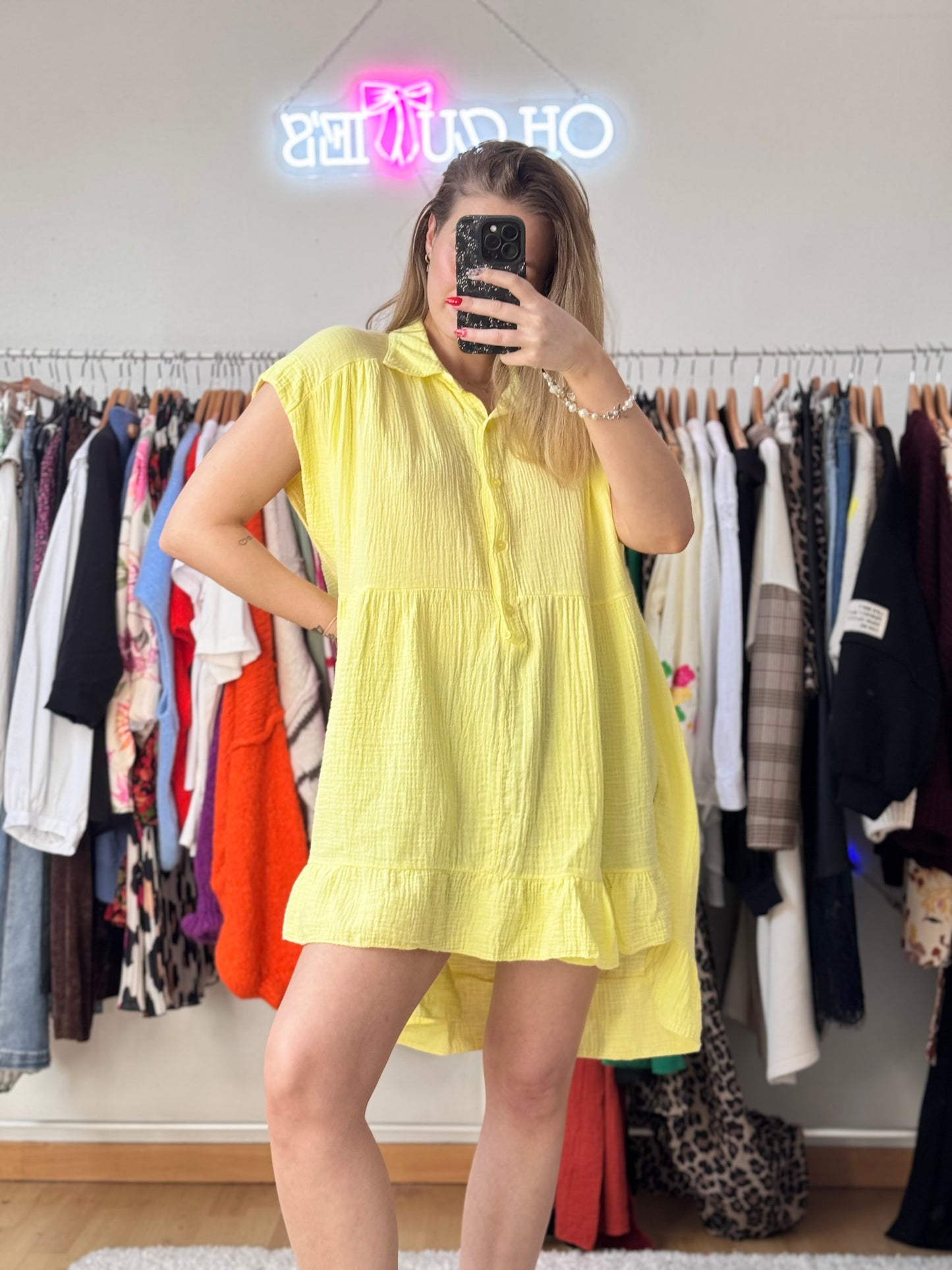 Robe Louise - Jaune