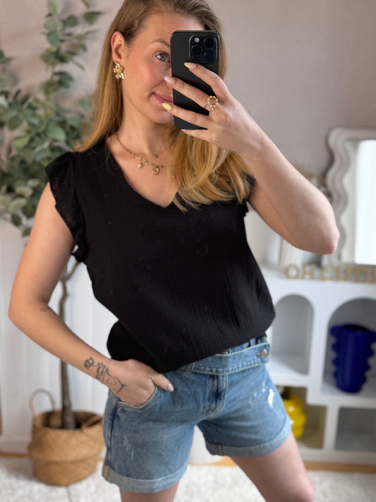 Top Albane - Noir
