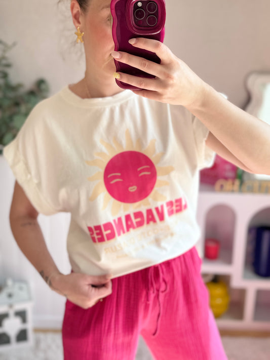 T-shirt Les Vacances