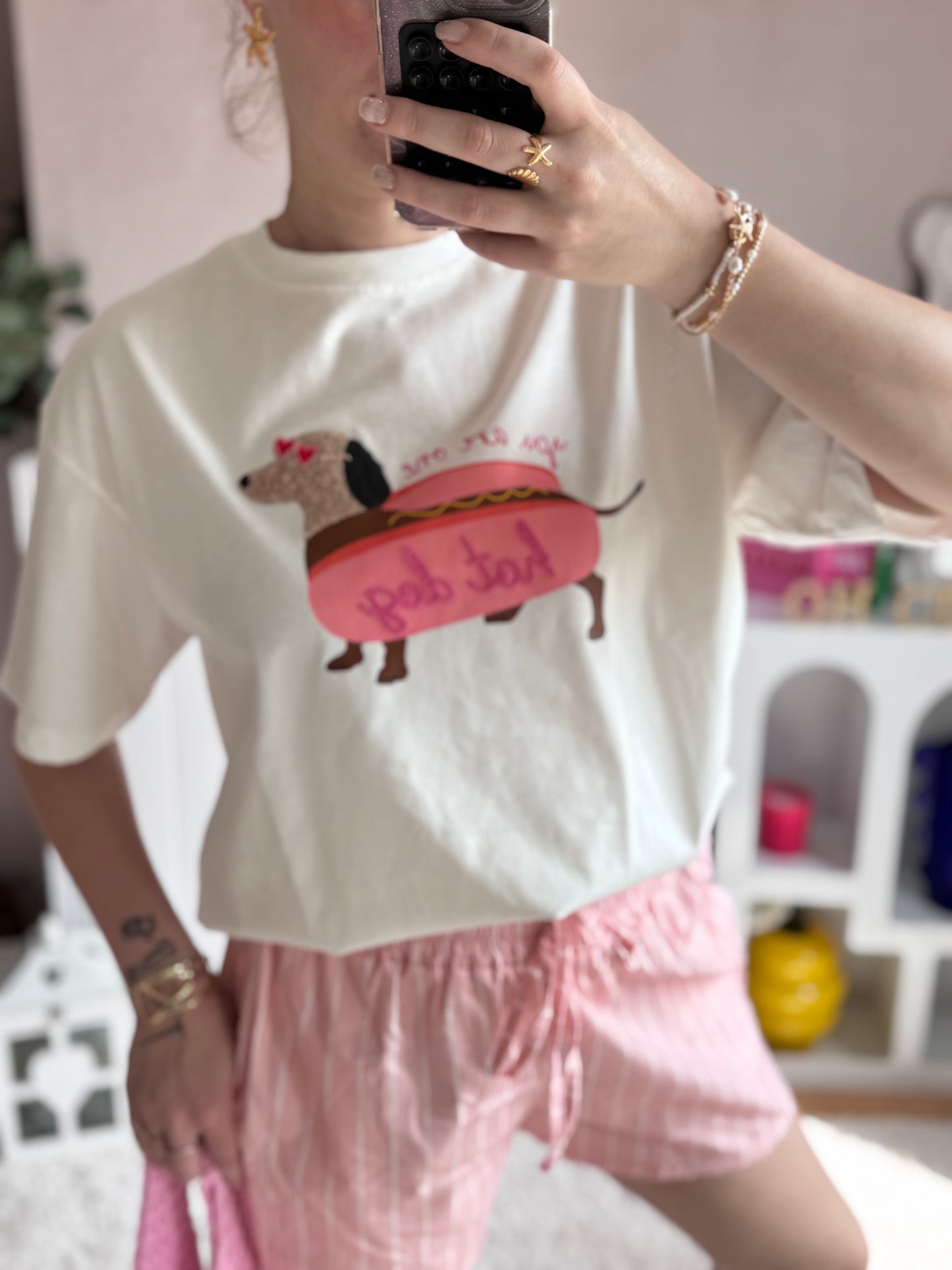 T-shirt Hot dog