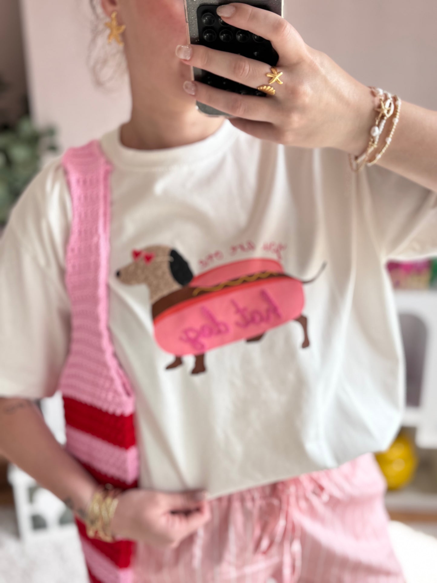 T-shirt Hot dog