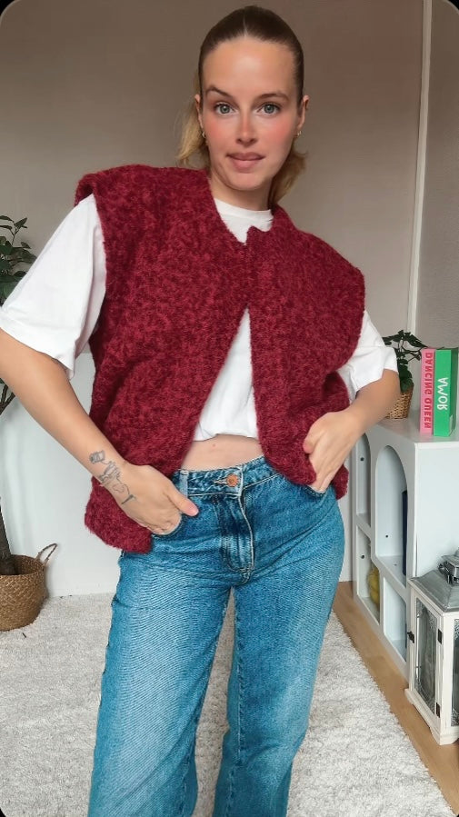 Veste Anna - Bordeaux
