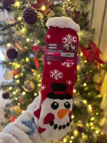 Chaussette Pilou Noel