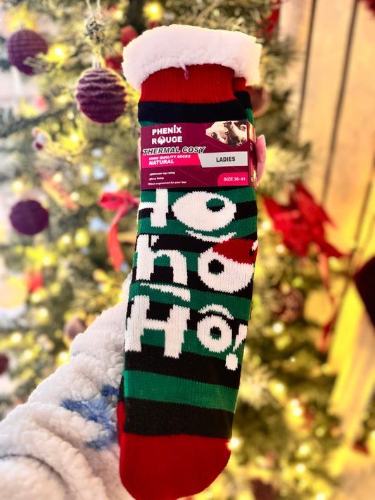 Chaussette Pilou Noel