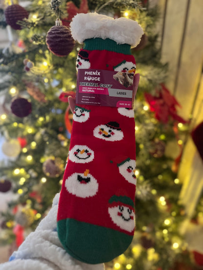 Chaussette Pilou Noel