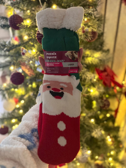 Chaussette Pilou Noel