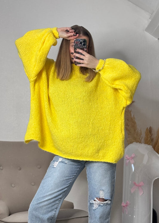 Pull Michèle - Jaune Soleil