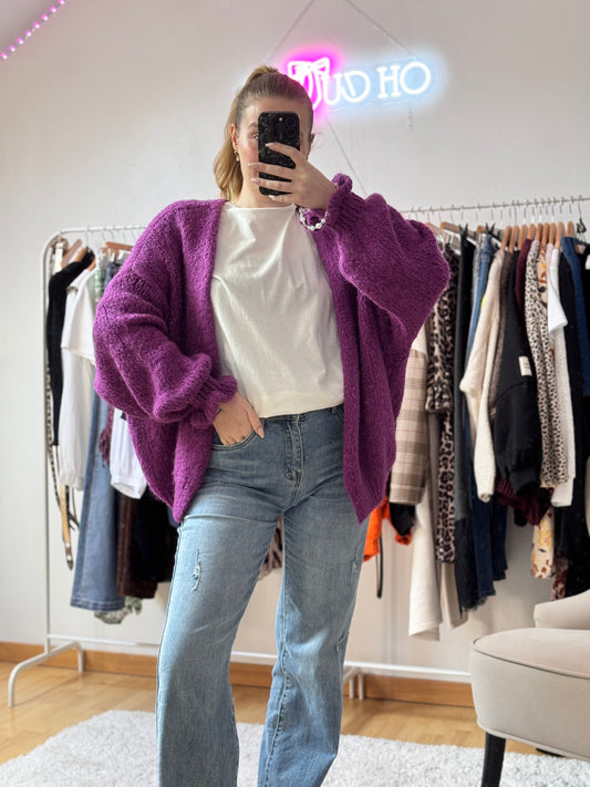 Gilet Marion Violet