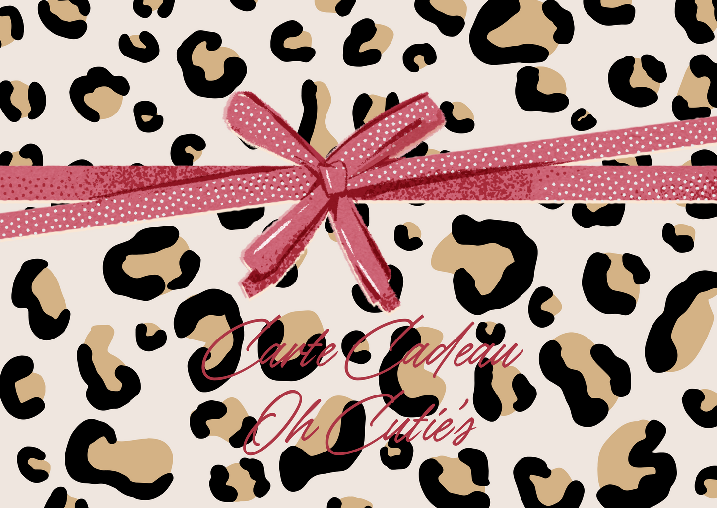 Carte Cadeau Oh Cutie's